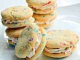 Homemade Funfetti Cookie Sandwiches