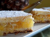 Iou: Pineapple Pie Squares