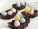 Kid-Friendly: Chocolate Easter Egg Nests
