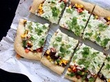 Vegetarian Southwest Pizza