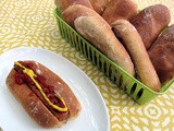 Homemade Whole Wheat Hot Dog Bun Recipe