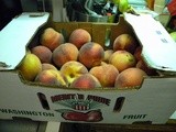 Canning Peaches in an rv