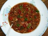 Ham hock soup pot + wine + friends = perfect winter’s day