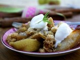 Pear crumble – a true treat