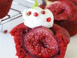 Red velvet #fig cupcakes for my #valentine