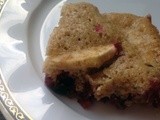 Apple and Cranberry Cobbler