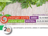 Expo Manger Santé et Vivre Vert 2017