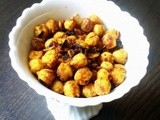 Roasted spiced chickpeas