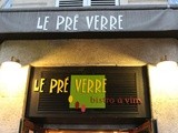 Paris: Le Pré Verre