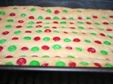 Christmas Sugar Cookie Bars