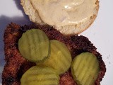 Fried Chicken Sandwiches at home