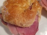 Ham and Cheese Breakfast Croissants