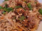 Hello Fresh version of peanut noodles