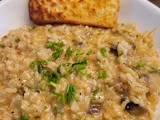 Mushroom risotto