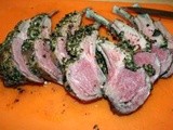 Pesto Crusted Rack of Lamb