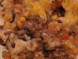 Shepherd's Pie with Cauliflower Mashed potatoes