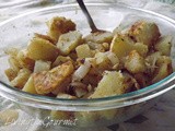 5 lbs. of potatoes – peeled 1 onion
