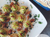 Almond Rice Crackers & Spicy Guacamole