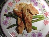 Asian Style Chicken Strips with Asparagus