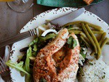 Baked Salmon Steaks