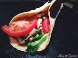 Barley, Fennel and Black Bean Wrap