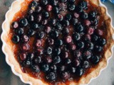 Blueberry Apricot Tart