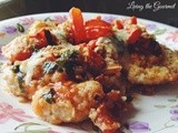 Boneless Chicken Thighs with Fresh Tomato Parmesan