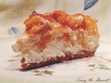 Cheesecake with Fresh Peach Topping