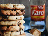 Chewy Peanut Butter Chocolate Chip Cookies