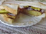 Chickpea Patty Sandwich