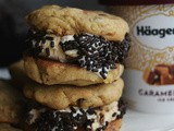 Chocolate Chip Sandwich Cookies featuring Häagen Dazs