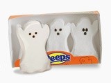 Chocolate Halloween Cupcakes featuring Peeps Marshmallows