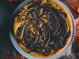 Chocolate Swirl Pumpkin Cheesecake