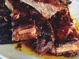 Cranberry and Orange Juice Spareribs