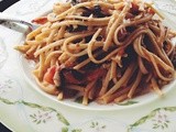 Dandelions and Fresh Tomato Sauce