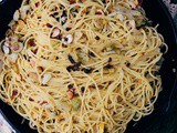 Fennel & Spaghetti with Toasted Almonds