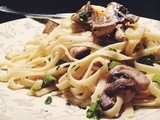 Fettuccine with Mushrooms