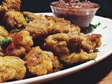 Fresh Chicken Nuggets & Pomegranate Salsa