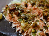 Fresh Fig & Herb Marinated Salmon