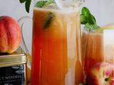 Fresh Peach Iced Tea