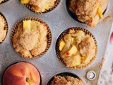 Fresh Peach Muffins