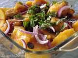 ~ Fresh Peach Salad ~