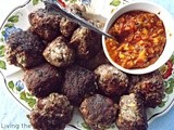 Fresh Salsa and Meatballs