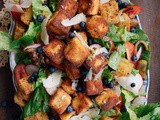 Fried Paneer Salad