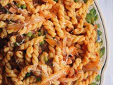 Gemelli with Peas & Pancetta