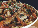 Greek Style Chicken with Orzo