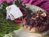 ~ Greek Style Pork Burgers ~