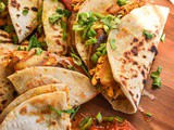 Grilled Curry Chicken Quesadillas