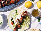 Grilled Pork Souvlaki