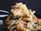 Ham and Cheese Skillet Pasta